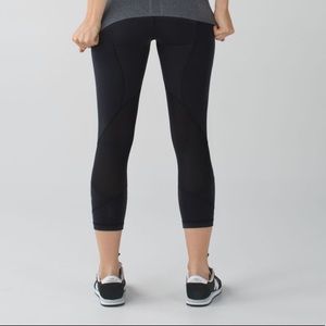 Lululemon pace rival crops 22 in. inseam - size 4